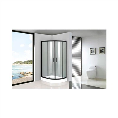 Cabina de dutxa negra